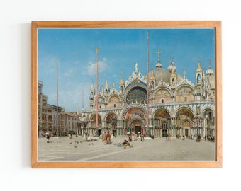 Mid Century Modern Art by Bouvier De Cachard - 64, Piazza