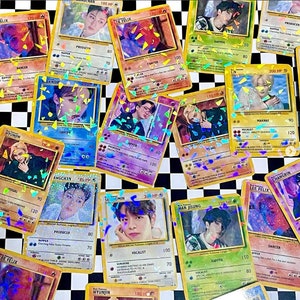 Karta mocy trenera inspirowana Skzoo Mystery Packs // Towary Stray Kids // Towary Skzoo // Skzoo // Naklejka StrayKids