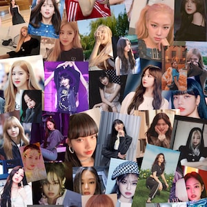 Cartões fotográficos aleatórios do Blackpink