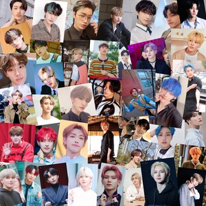 Cartões fotográficos aleatórios de Ateez