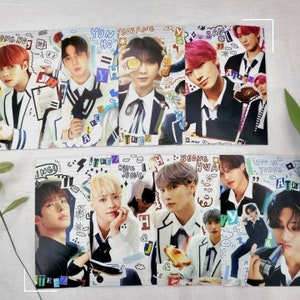 Ateez Fanclub Postcards Prints