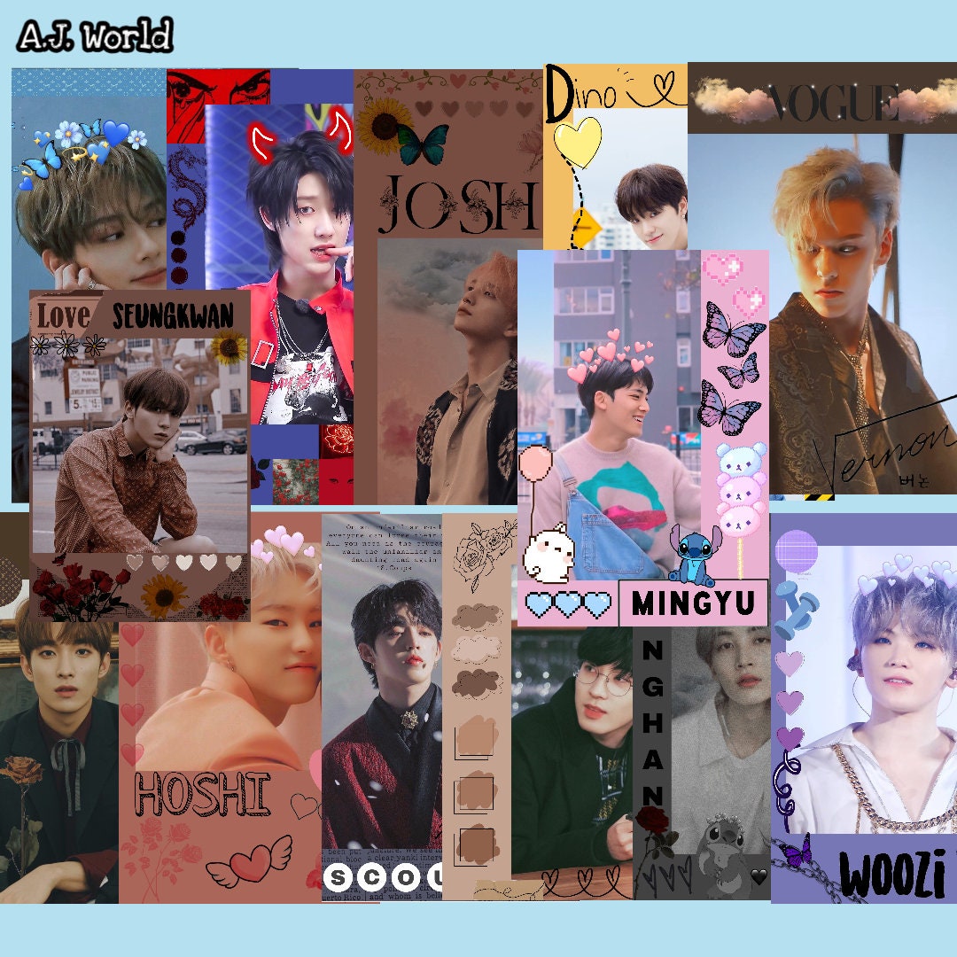 セブチ　ミンギュ　一直娯　ヨントン　チェキ　ポラロイド SEVENTEEN MINGYU FOLLOW TO JAPAN Instant photo sticker card