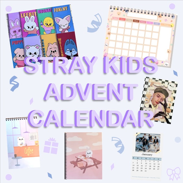 Kpop Advent Calendar Etsy Kpop Advent Calendar Etsy
