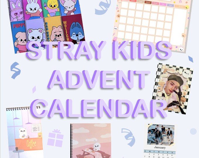 Stray Kids 25 Days Advent Calendar skzoo kpop kpop Advent Calendar