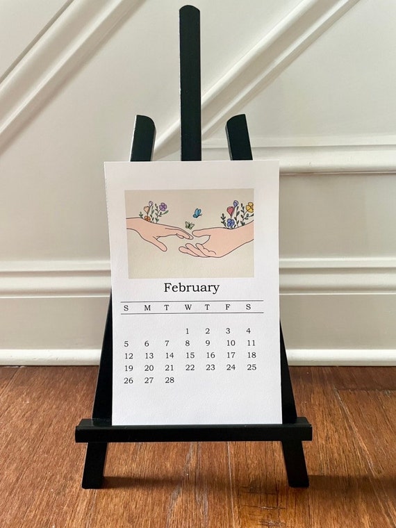 BTS 2023 Desk Calendar L 12 Months - Etsy