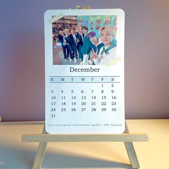 BTS 2023 Desk Calendar - Etsy