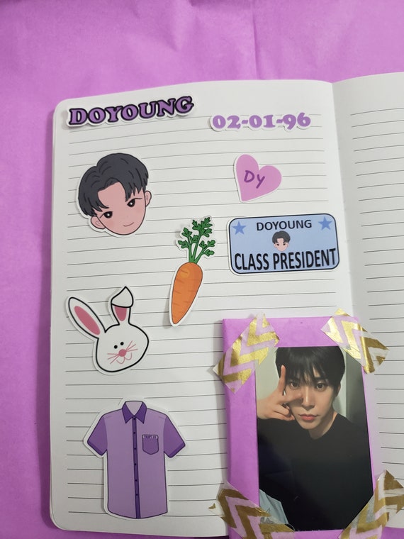 NCT Doyoung Sticker Pack//nct 127 Kpop & Journal Stickers - Etsy