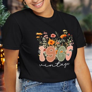 Comfort color Birthday Shirt, Vintage 1964 Shirt 60th Retro Birthday Gift For Women 60th Birthday Gift For Men 60th Birthday Friend Birthday