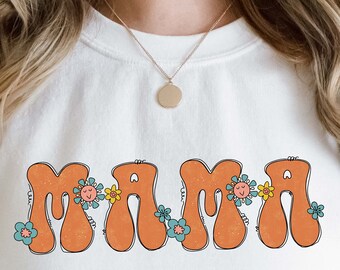 Moletom "Mamãe", Moletom "Melhor Mãe", Presente para o Primeiro Dia das Mães, Presente Personalizado, Camiseta "Vida de Mãe", Presente para Nova Mamãe, Roupas Femininas