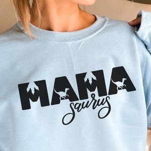 Mamasaurus Sweatshirt, MamaSaurus Shirt, Dino Mama T-Shirt, Mama Saurus Shirt, Dinosaurier Shirt, Dinosaurier Geburtstag Sweatshirt, Dino Party