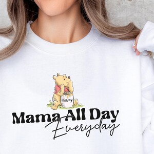 Custom Mama Bear Sweatshirt, Mama Est with Kid Name on Sleeve Sweatshirt, Personalized Mom Sweatshirt, Custom Mothers Day Gift, New Mom Tee
