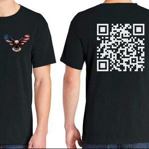 Viral Trump Dance YMCA QR Code T-Shirt - Funny Trump Dance Shirt, Trump Dance Prank Shirt