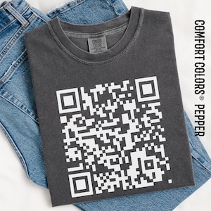 QR Code F.U Shirt, Funny Gift, QR code T-shirt Gift for all season