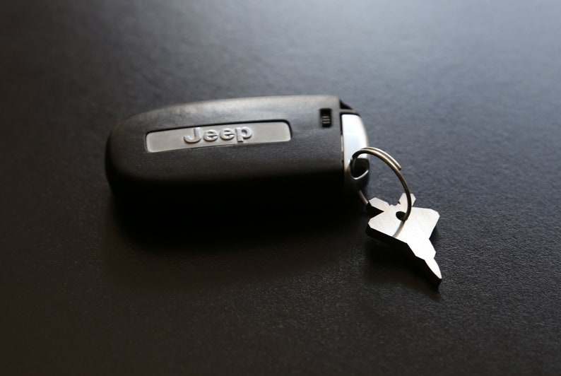 Titanium F22 fighter jet EDC Pendant/Charm/Keychain Etsy