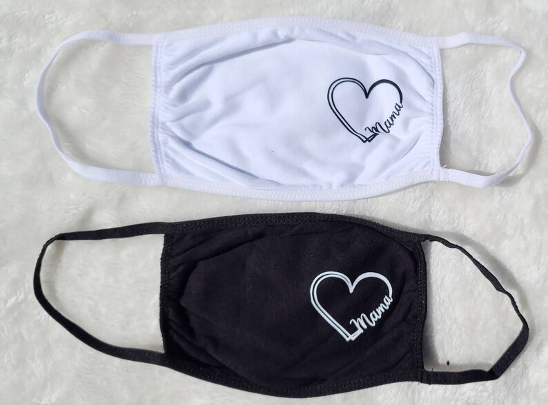 Mama Adult Face Mask Mother's Day Face Mask Mama Face Etsy