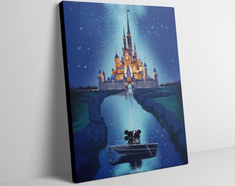 Disney Hong Kong Castle Paint By Numbers 
