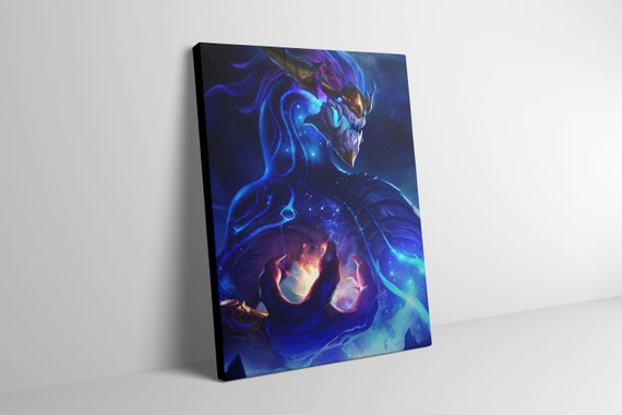 Illaoi Lol Canvas Wall Art ALL SKINS Lol Illaoi Poster 