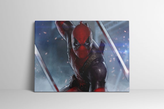 Deadpool 3 Movie For Gift Fans Poster Canvas in 2023