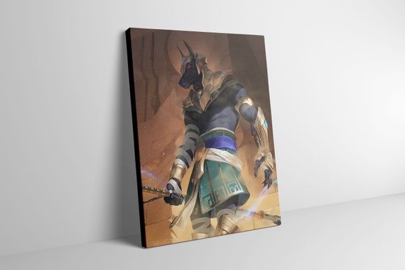 Illaoi Lol Canvas Wall Art ALL SKINS Lol Illaoi Poster 