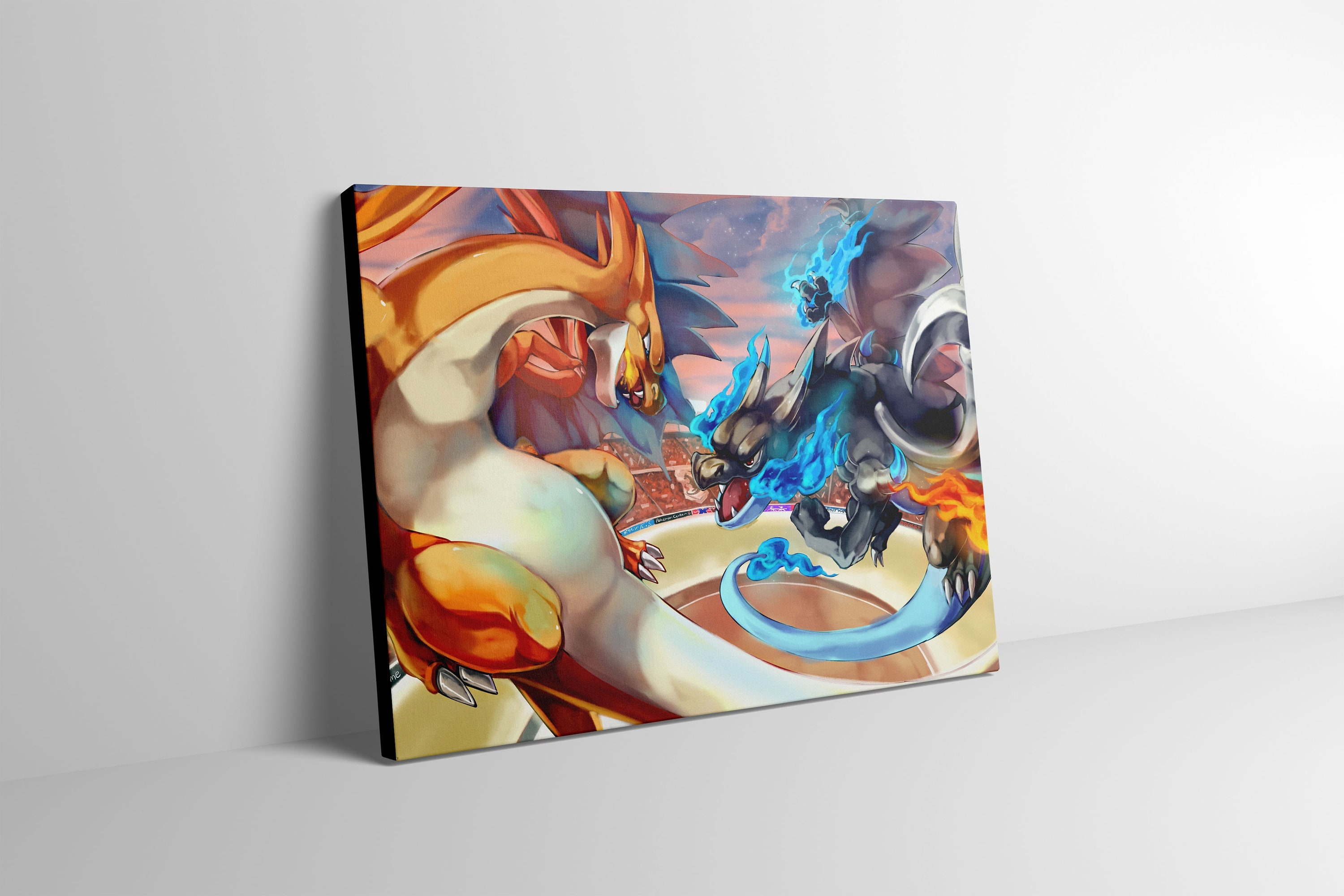 Mega Charizard X - @bulukumis - Buy illustrations and artworks