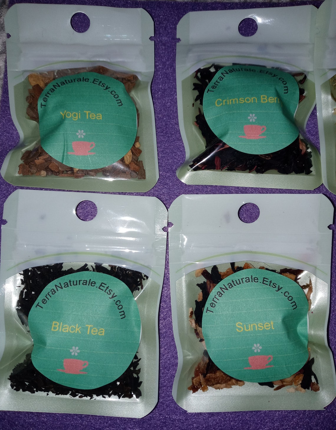 10 Loose Leaf Tea Sampler Set // Variety Set // Top 10 Selling Etsy