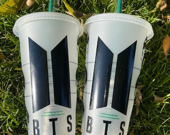 BTS Starbucks Cup | Birthday Gift | Best Friend Gift | Wedding | Anniversary | Just Because | Quinceanera | Reusable