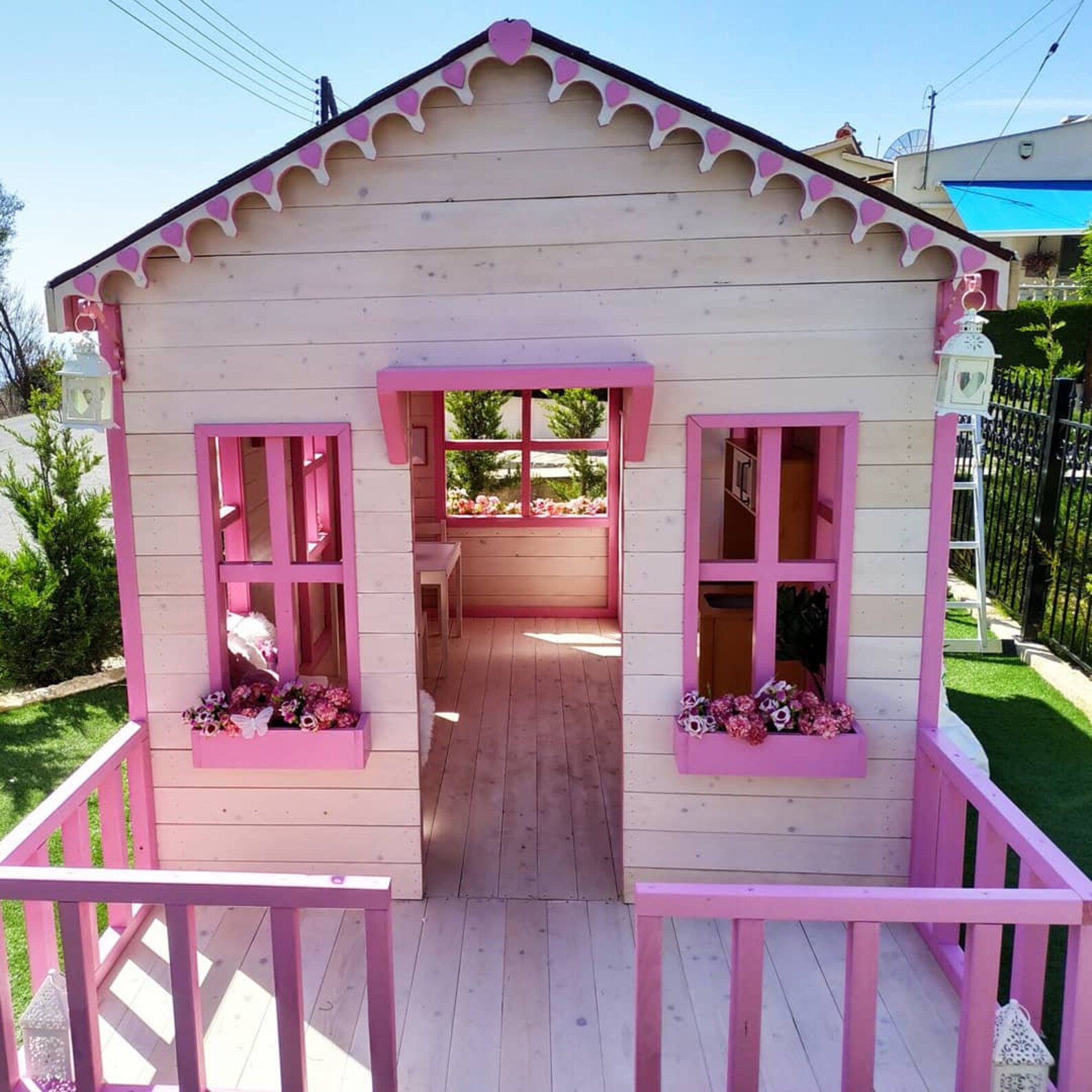 Extra Large Handbuilt Wooden Children's Playhouse. Etsy