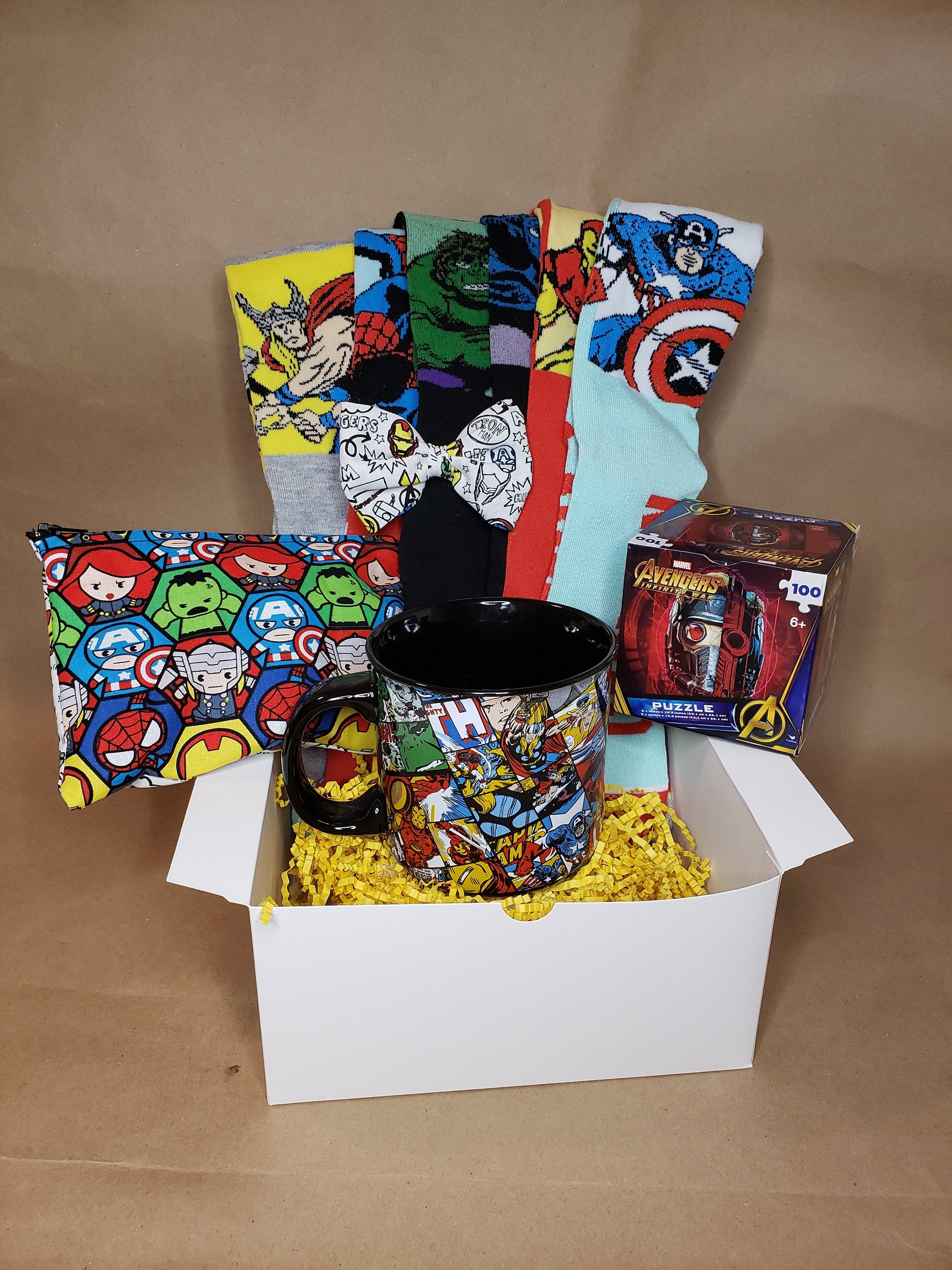 Avengers gift Marvel gift box Gift for her Gift for him Etsy