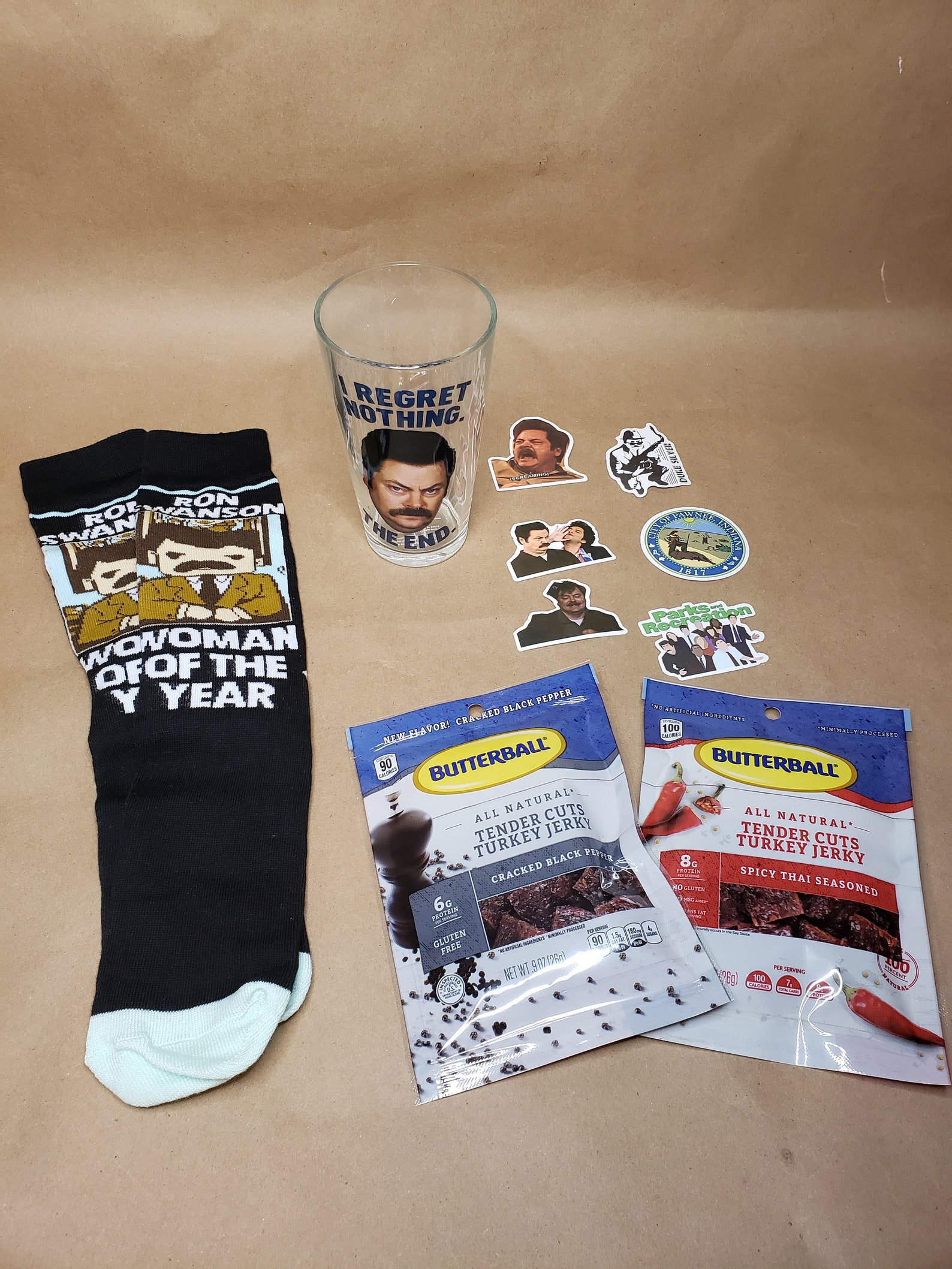 Parks and Rec gift box Ron Swanson gift Gift for him Parks Etsy