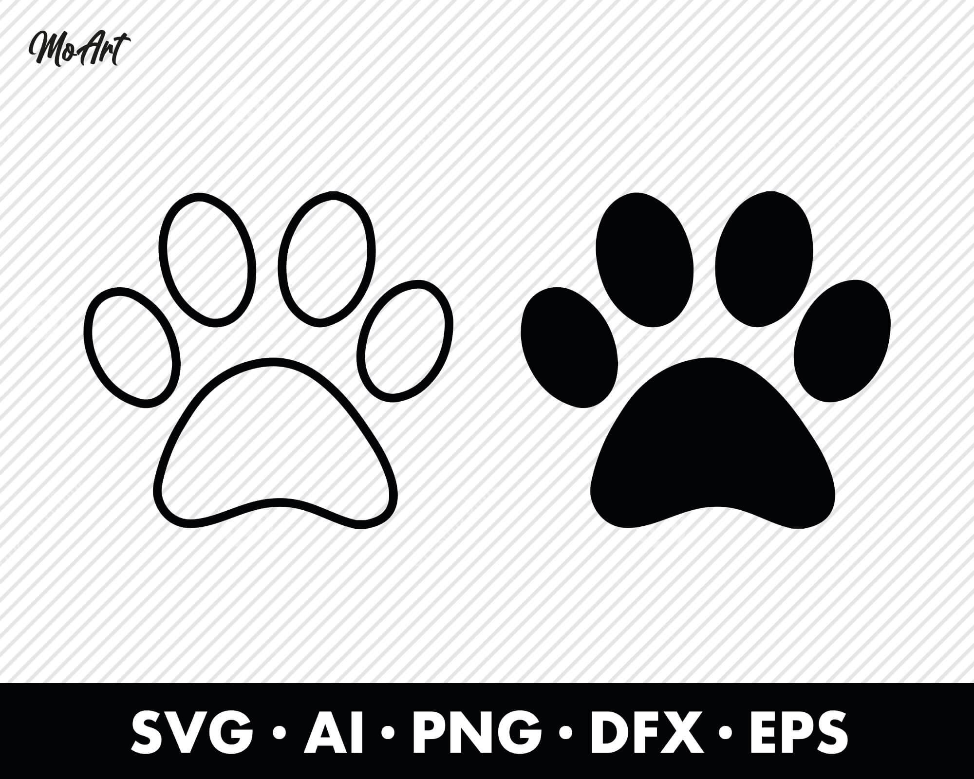 Free Free Paw Outline Svg 134 SVG PNG EPS DXF File