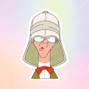 Magic Movie, Atlantis Sticker, Milo Thatch Explorer Hat, Hand-Drawn, Waterproof, Unique, Nostalgic, Stocking Stuffer, Gift