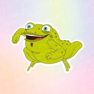Puberty Sticker, Gratitoad, Hand-Drawn, Waterproof, Unique, Nostalgic, Stocking Stuffer, Gift