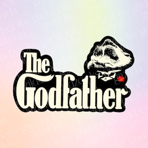 Magic Movie, Zootopia Sticker, Godfather Mr. Big, Hand-Drawn, Waterproof, Unique, Nostalgic, Stocking Stuffer, Gift
