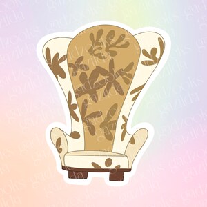 Magical Movie, UP Sticker, Ellie’s Chair Soulmates Colorful House, Hand-Drawn, Waterproof, Unique, Nostalgic, Stocking Stuffer, Gift