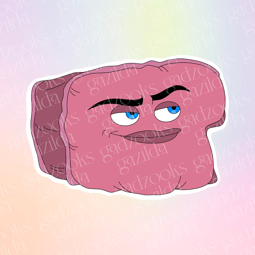 Big Mouth Sticker Jays Pillow Brad Stocking Stuffer Etsy