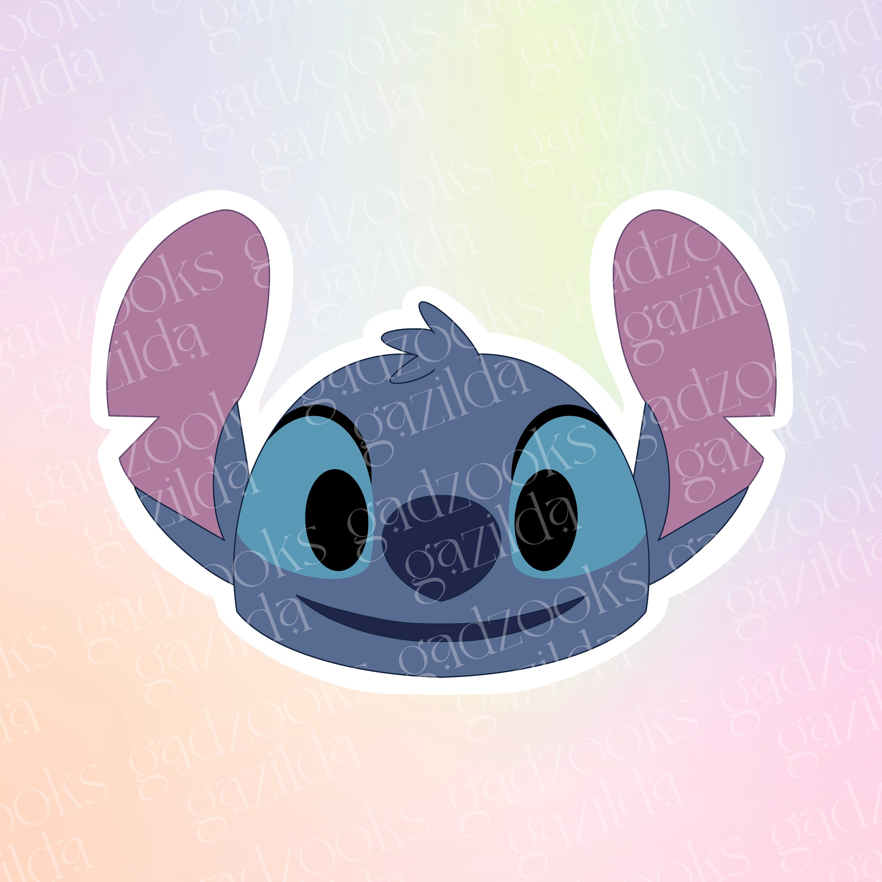 Étiquette/autocollant de bougie Disney personnalisé « Lilo and Stitch » -  Cadeau