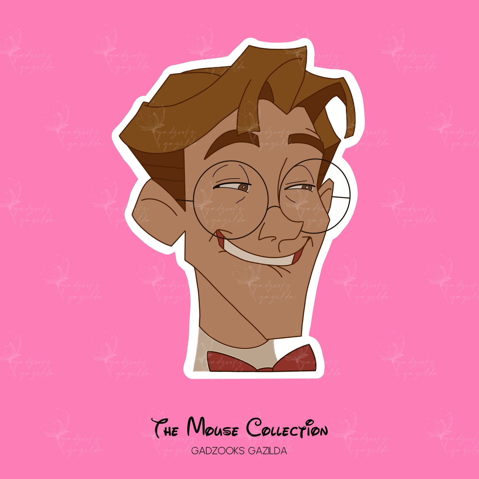 Milo Thatch Sticker Atlantis Sticker Milo Atlantis Sticker Etsy