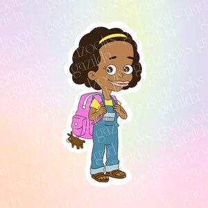 Puberty Sticker, Missy Foreman-Greenwald, Hand-Drawn, Waterproof, Unique, Nostalgic, Stocking Stuffer, Gift