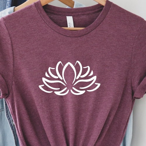 Mandala Flower T-shirt Mandala Shirt Womens Boho Tee - Etsy