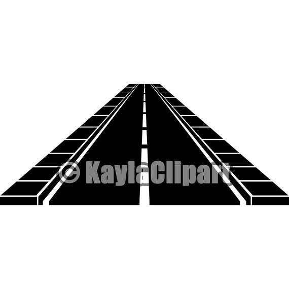 Download Element Road Straight Sidewalk Svg Jpg Png Eps Vector Clipart Etsy