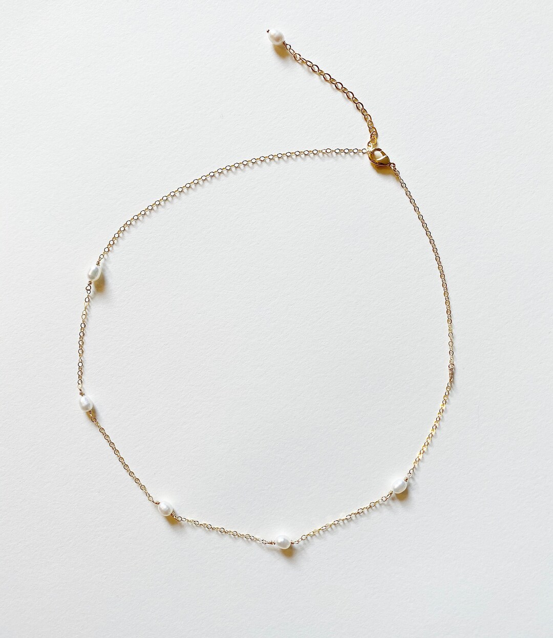 Yienate Bohemia-Halskette – Schlichter Anhänger, Goldkette 45+7 Cm, Perfekt Für Damen & Mädchen