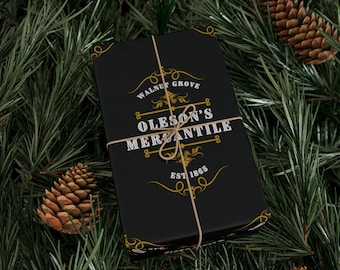 Oleson's Mercantile, Little House Wrapping Papers