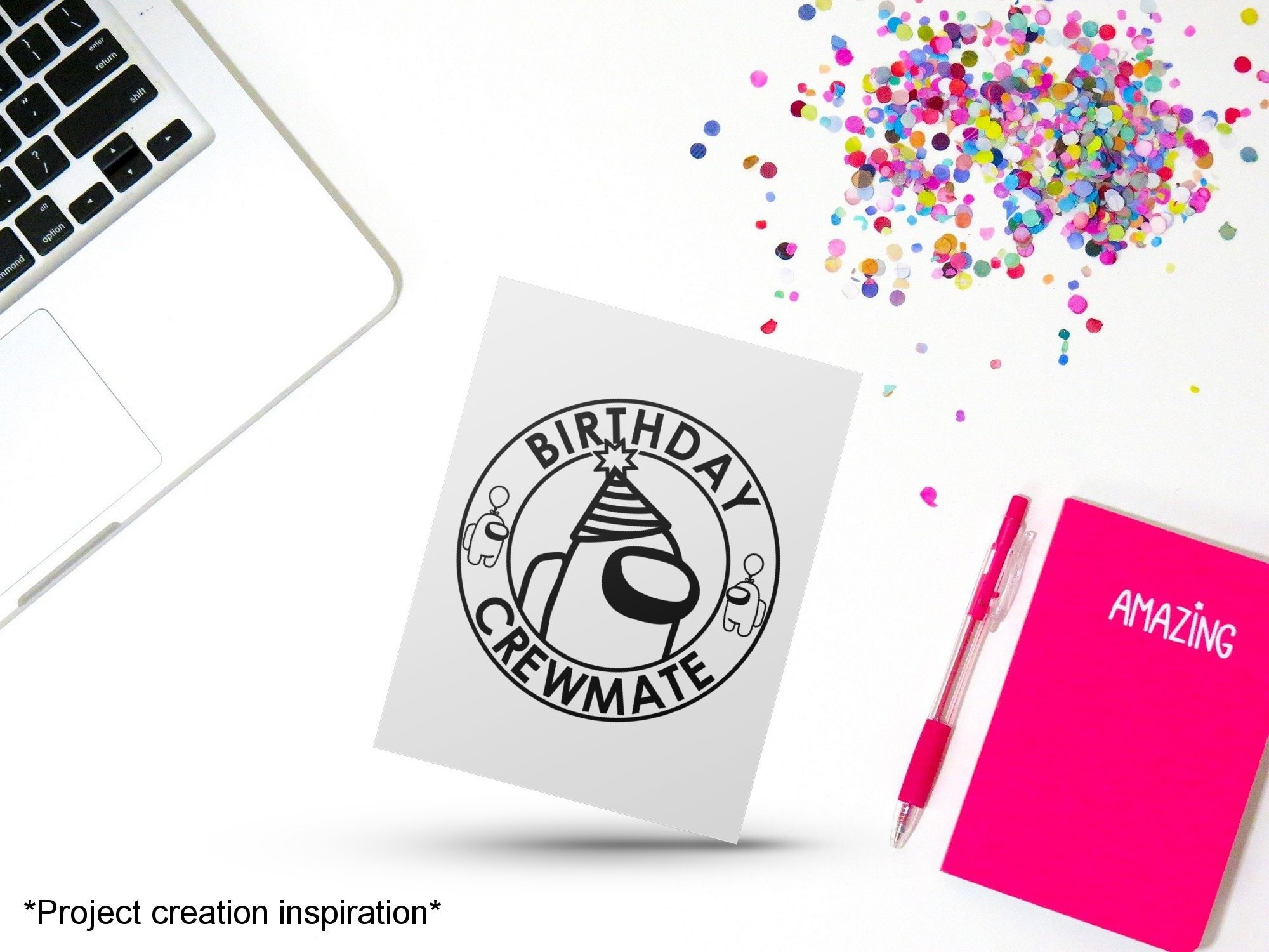 Download Birthday Crewmate Among Us SVG Among Us PNG Best Friend | Etsy