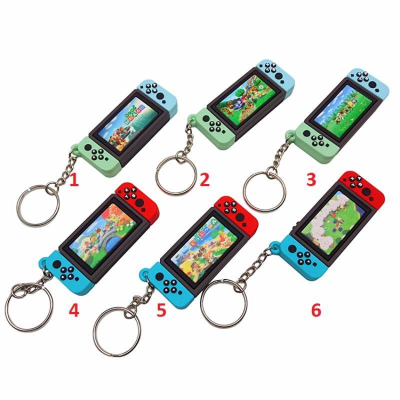 Mario Key Ring Miniature Nintendo Switch Keychains Gamer Etsy