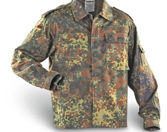German Flecktarn Field Shirt New | Etsy
