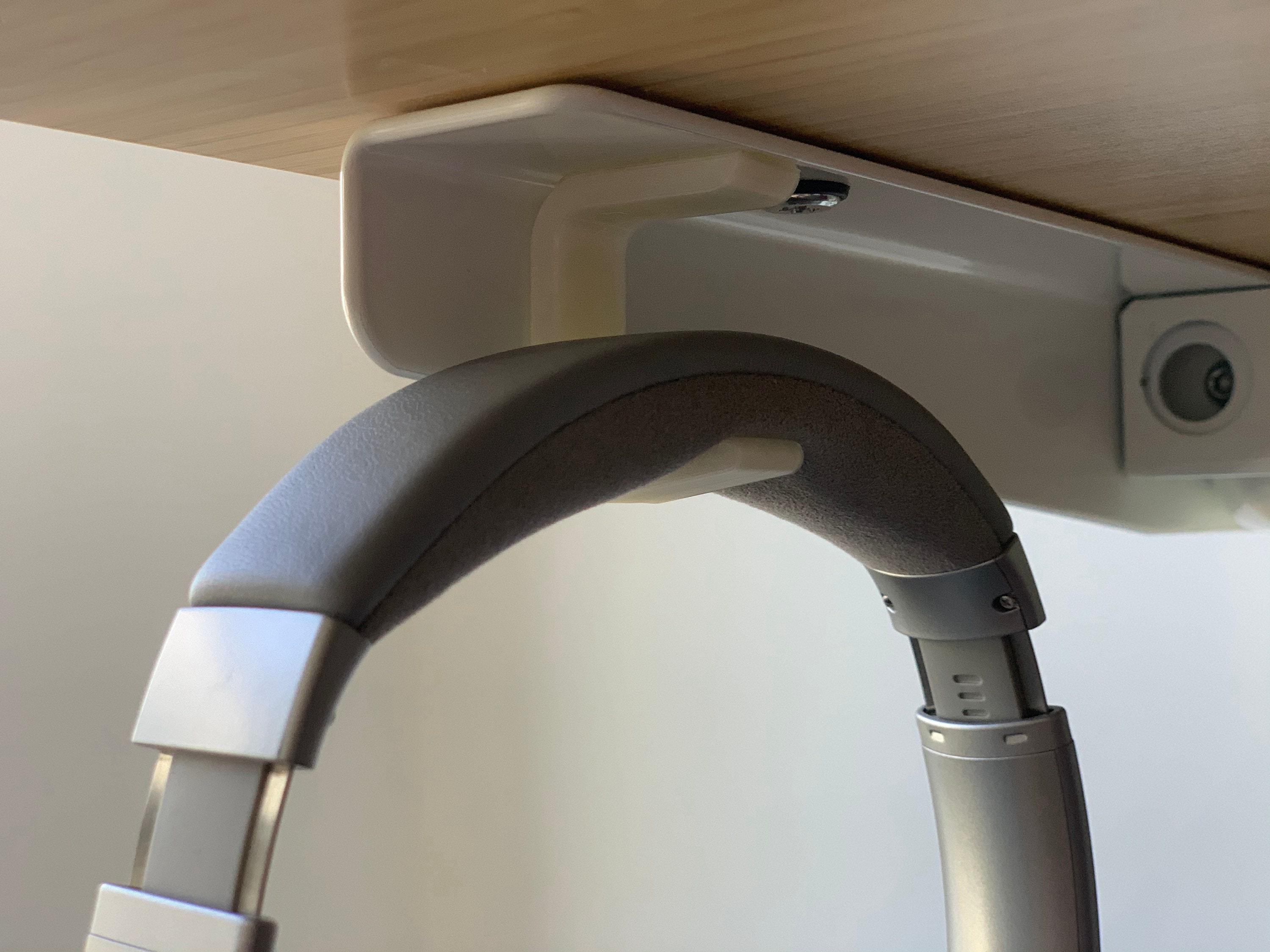 TWO PACK Under-desk Headphone Hook 