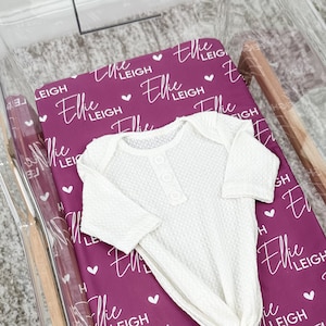 Baby Name Swaddle, Newborn Name Swaddle, Personalized Baby Name Swaddle, Hospital Blanket, Shower Gift, Baby Gift, Baby Heart Name Blanket