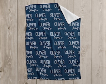 Kids Name Blanket, Personalized Name Blanket, Hospital Blanket, Baby Name Blanket, Name Blanket For Boy, Toddler Blanket, Christmas Gift