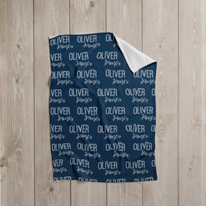 Kids Name Blanket, Personalized Name Blanket, Hospital Blanket, Baby Name Blanket, Name Blanket For Boy, Toddler Blanket, Christmas Gift