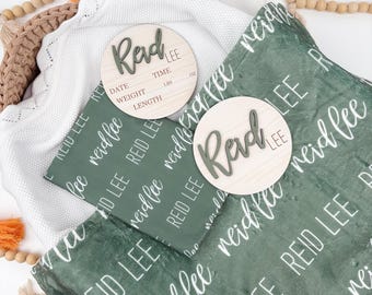 Baby Name Blanket, Newborn Name Swaddle, Personalized Baby Name Swaddle, Hospital Blanket, Baby Shower Gift, Boy Name Swaddle, Soft Blanket